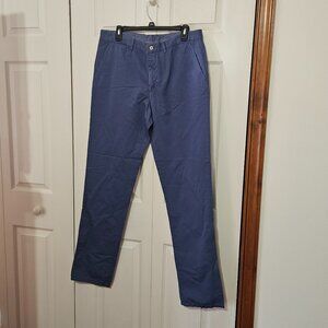 Cortefiel Mens Slim Blue Pants Size 36 waist by 33 1/2 inseam